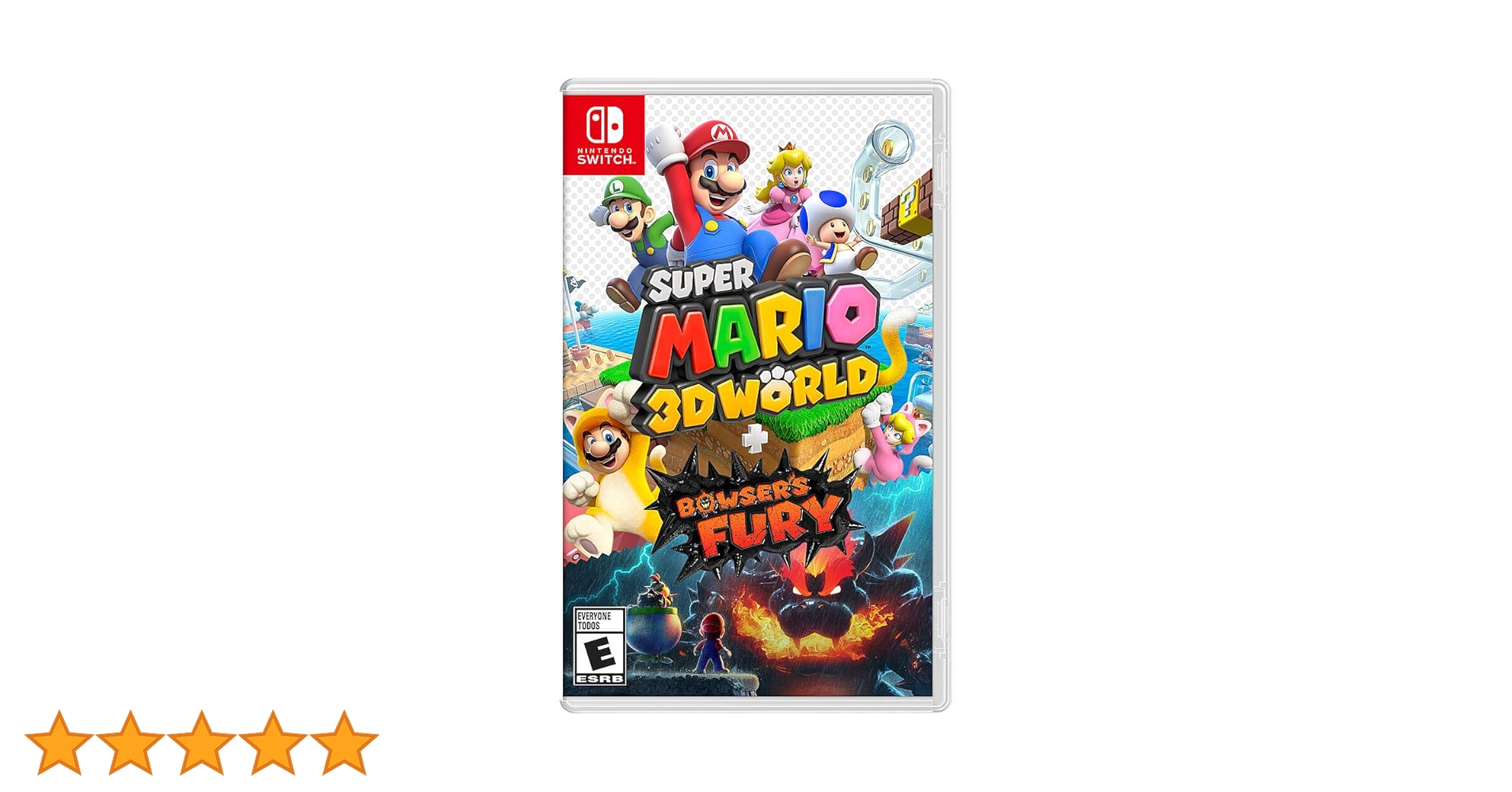Amazon.co.jp: Super Mario 3D World + Bowser's Fury(輸入版